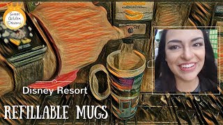 Disney resort refillable mugs at Disney World Pop Century [upl. by Aslam]