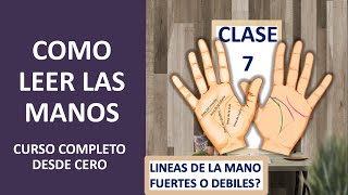 Como Leer las Manos Clase 7 Quiromancia o Lectura de manos [upl. by Gnoy]