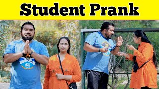 Student Best Prank  Velle Loog Khan Ali  Sahara Bano Khan Ali [upl. by Constantina980]