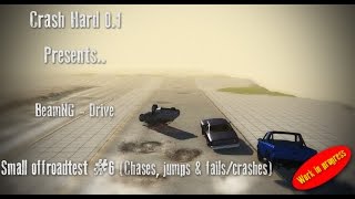 BeamNG  offroadtest 6 Chases jumps amp failscrashes [upl. by Paik283]