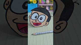 Paper Sharpener Craft idea  Nobita Paper Craft Video viralshort shortsfeed youtubeshorts craft [upl. by Deva611]