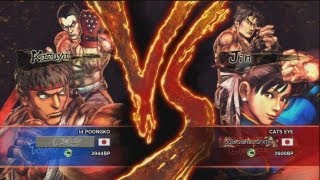 Poongko  Ryu X Kazuya  Vs Haneyama  Jin X Chun Li  SFxT 720p HDâ—„â—„ [upl. by Rese]