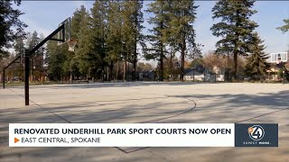 Renovated Underhill Park sport courts now open [upl. by Scarito]