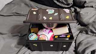 Treasure chest of mystery 3 mini brand mini Bratz magic the gathering Disney Happy home etc [upl. by Neerual229]