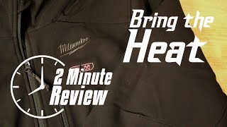 Milwaukees M12 Toughshell Heated Jacket Review  Bring the Heat [upl. by Aicnorev]