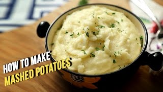 How To Make Mashed Potatoes  Easy Recipe By Ruchi Bharani  Basic Cooking [upl. by Ariad866]