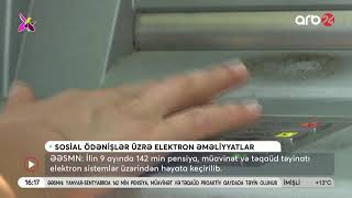 Sosial ödənişlər üzrə elektron əməliyyatlar [upl. by Kostman61]