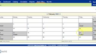 Using the Calendar in Follett Destiny [upl. by Llednew136]