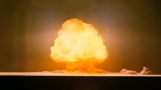 Trinity Test HD Colourization — The First Atomic Explosion 1945 [upl. by Ethelda35]