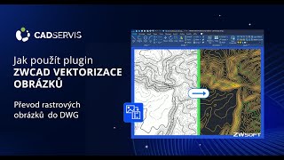 Vektorizace obrázků v ZWCAD ZWVectorization Tool [upl. by Cis]