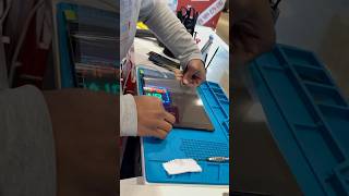 iPad Screen Protector Installation ।।No bubble ।। Easy way ipad shorts [upl. by Gnilrad]