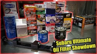 Ultimate Subaru Oil Filter Showdown [upl. by Rozek]