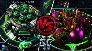 Starcraft 2 Genetron vs Xeyed  Have you seen the Scion Custom Races Battle in 4K [upl. by Yrred]