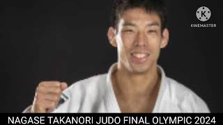 nagase takanori final  Nagase takanori in judo final  Judo Olympic 2024 [upl. by Zurheide]