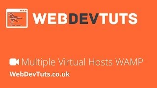 Setting up multiple virtual hosts WAMP [upl. by Alad985]