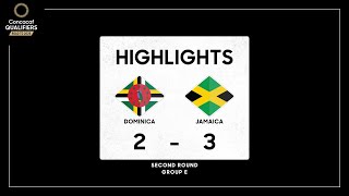 Concacaf Qualifiers 2026 World Cup  Dominica 2  3 Jamaica  Second Round [upl. by Jarrad203]