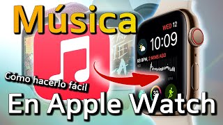 Cómo pasar o poner MÚSICA🎵 al Apple Watch desde iPhone📲⌚️ [upl. by Henig]