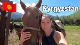 Why you NEED to visit Kyrgyzstan in 2025  1 Day Horse Trek Shamshy Gorge [upl. by Kippy952]