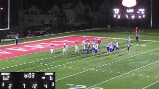 Waverly Varsity Football vs Oneonta [upl. by Ativad]