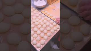 Amazing power Traditional Japanese Mochi Pounding MochiFactory HandmadeMochi TraditionalSweet [upl. by Hpsoj816]