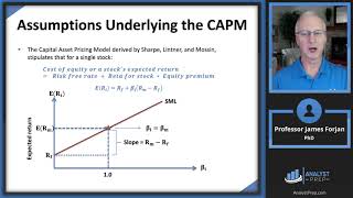 The Standard Capital Asset Pricing Model FRM Part 1 – Book 1 – Chapter 10 [upl. by Wootan800]