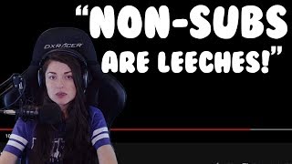 Twitch Streamer BadBunny Says if You Do Not Donate Youre a LEECH [upl. by Anitsirhcairam527]