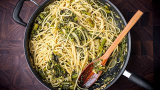 Roasted Broccolini Pasta with Toasted Breadcrumbs [upl. by Noyes]