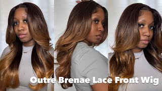 OUTRE LACE FRONT BRENAE DR4HONEY DIP  WIG REVIEW [upl. by Zapot]