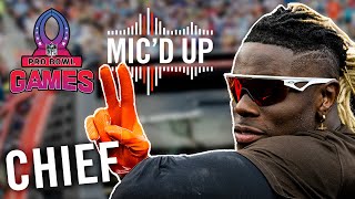 David Njoku Mic’d Up 2024 Pro Bowl Games  Cleveland Browns [upl. by Rodrick869]