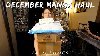 December Manga Haul and Unboxing [upl. by Dat399]