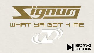 Signum  What Ya Got 4 Me NZ 016 [upl. by Ahsineg]