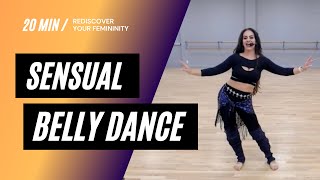 Chiftetelli Rhythms amp Belly Dance Magic 20Minute Class with Miss Portia 💃✨bellydance [upl. by Mayram]