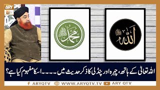 ALLAH Ke Hath Aur Pendli Ka Zikar Hadees Main Aur Mafhoom  Islamic Information  Mufti Akmal [upl. by Alleinad]