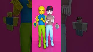 🚨STYLING MATCHING ROBLOX NOOBS IN DRESS TO IMPRESS dresstoimpress roblox dti [upl. by Eillehs]