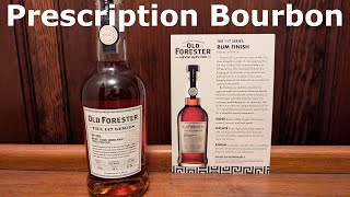 Old Forester 117 Series Rum Finished Bourbon Review [upl. by Eittik156]