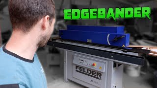 I bought an Edgebander How does it work Felder G320 [upl. by Waine]