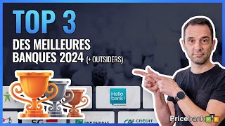 🏆TOP 3 des meilleures banques 2024  Comparatif des tarifs et services pour une banque économique [upl. by Negaem]