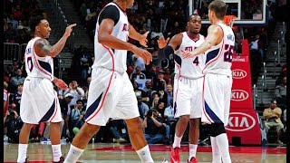 Top 10 Plays of the Atlanta Hawks 19Game Win Streak [upl. by Aleemaj651]