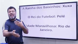 Antonomásia Perífrase O que é isso [upl. by Tiraj]