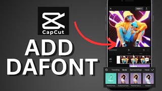 How to Add Dafont in CapCut 2024 [upl. by Britta]