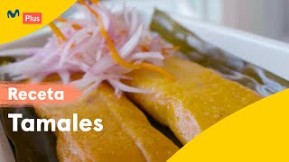 Receta peruana Tamales  Más Rico [upl. by Lezlie366]