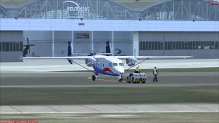 FSX M28 Skytruck  quotpreparing to flyquot  EPML [upl. by Vig13]