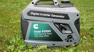 Cummins Onan P2500i Inverter Generator 8 month follow up impression and review [upl. by Nerissa]