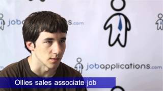 Ollies Bargain Outlet Interview  Sales Associate [upl. by Annor]