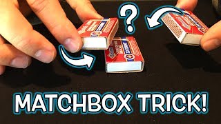 How to do 3 MatchBox Magic Trick [upl. by Hanavas]