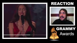 Olivia Rodrigo  Vampire  GRAMMYs 2024  Live Performance  REACTION [upl. by Aryt304]