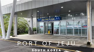 Port of jeju island South Korea  Cruise Port Jeju island South korea [upl. by Lais]