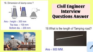 Civil Engineer Interview Question Answer। Fresher Civil Engineers interview Question । Interview [upl. by Cliff]