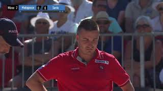 Fazzino VS Madagascar Masters de Petanque 2018 Finale Le Puy en Velay [upl. by Rexana980]