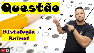 Tecido Ósseo  Matriz e Células  Histologia Animal  Questão [upl. by Alyhc]